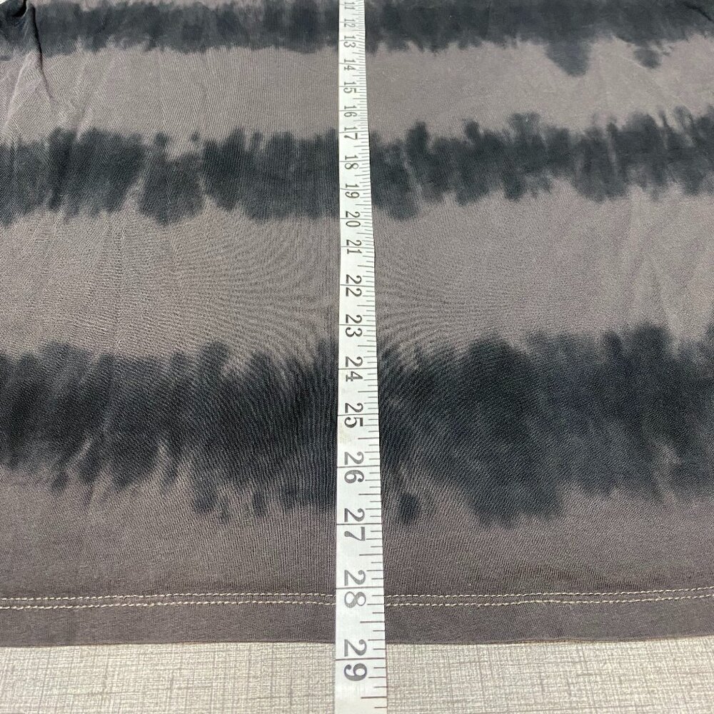 Vintage Guess shirt tie-dye black and gray - Picture 6 of 8